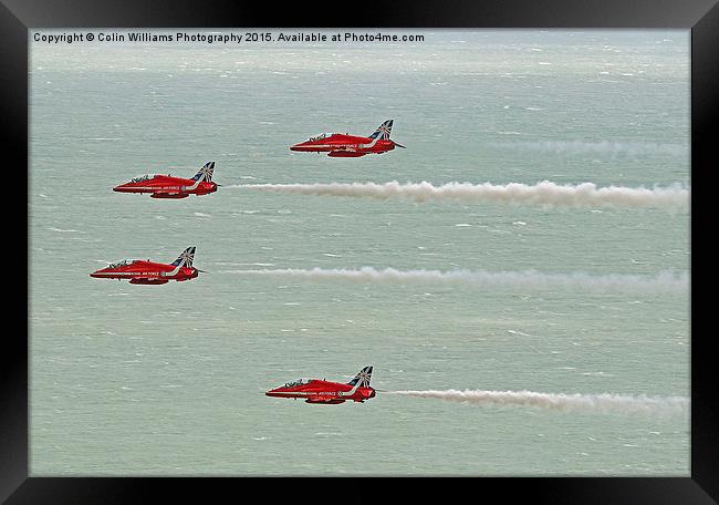  4 Arrow - Airbourne 2014 Framed Print by Colin Williams Photography
