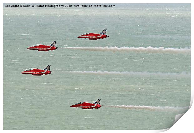  4 Arrow - Airbourne 2014 Print by Colin Williams Photography