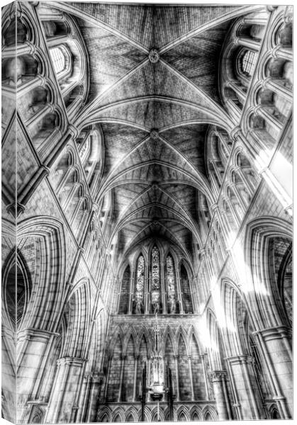Southwark Cathedral London Canvas Print by David Pyatt