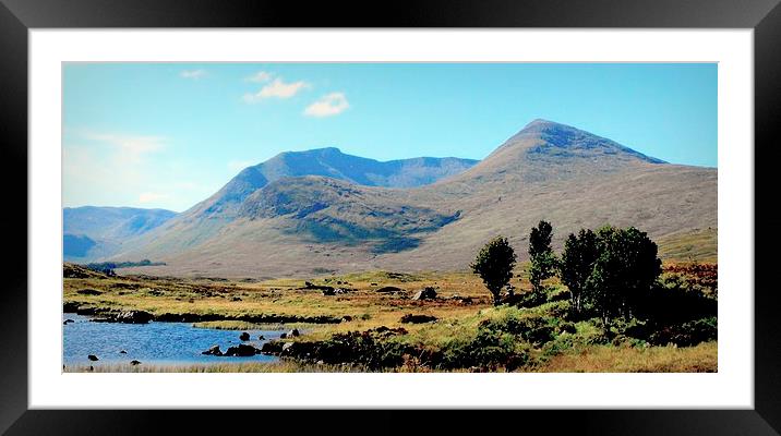  highland landscape   Framed Mounted Print by dale rys (LP)