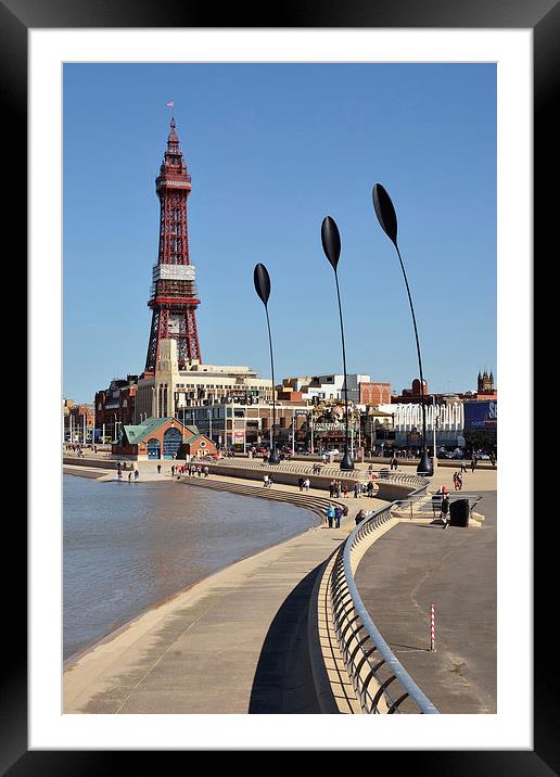  Blackpool Tower Framed Mounted Print by Gary Kenyon