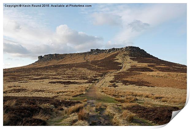  Higger Tor Peak District Print by Kevin Round