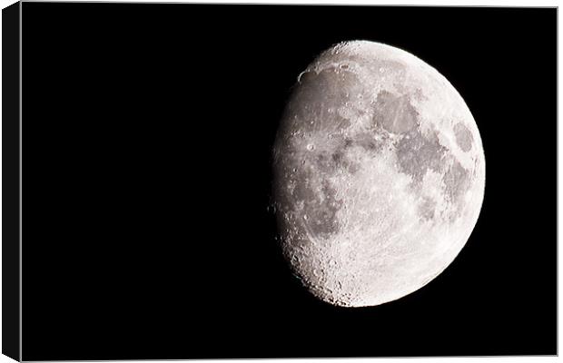 THE MOON Canvas Print by Eddie Howland