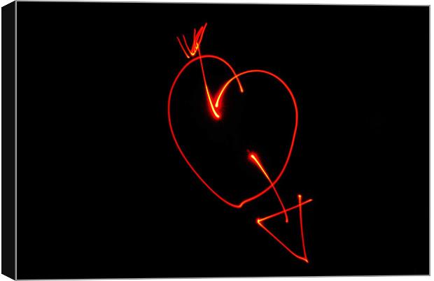Heart 1 (for Jon) Canvas Print by Dave Windsor
