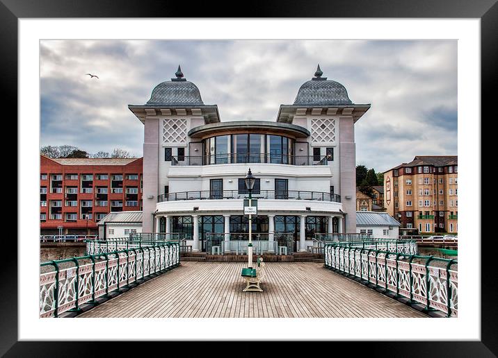  The Pavillion.  Framed Mounted Print by Becky Dix