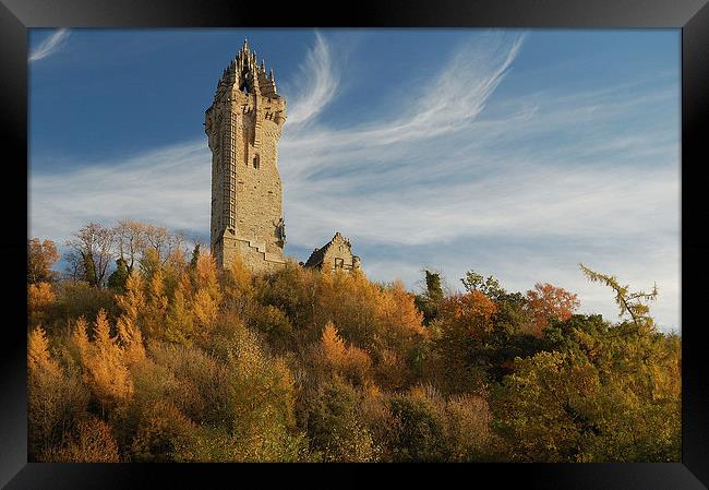  The Wallace Monument Framed Print by Graham Hill