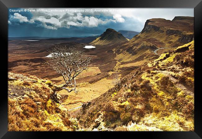  The Quiraing Framed Print by Derek Whitton