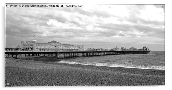  Brighton Pier  Acrylic by Diana Mower