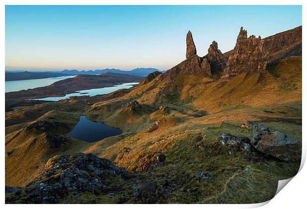  Old Man of Storr Print by Dave Wragg