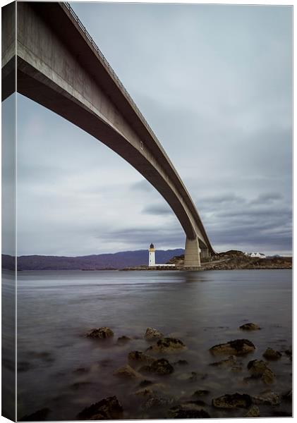  Skye Bridge Canvas Print by Dave Wragg