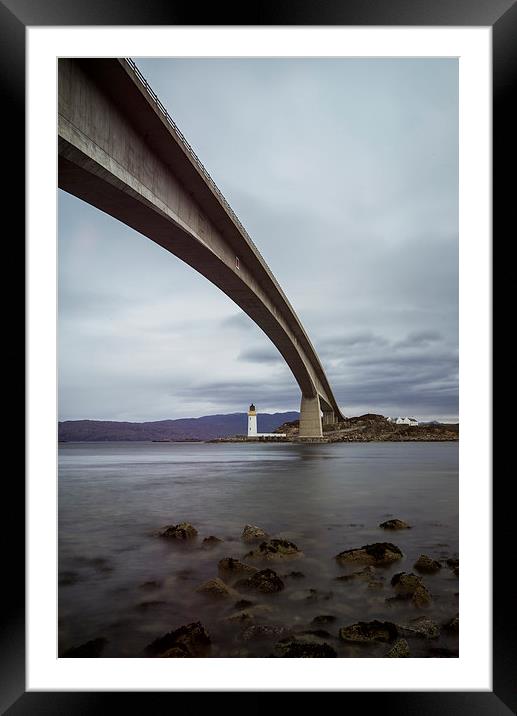  Skye Bridge Framed Mounted Print by Dave Wragg