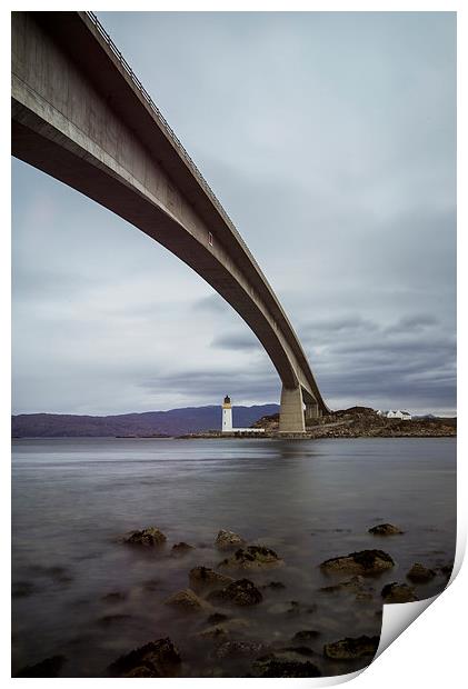  Skye Bridge Print by Dave Wragg
