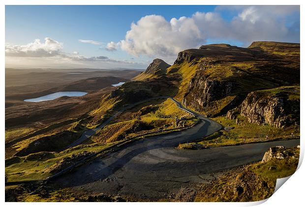  Quiraing Road Print by Dave Wragg
