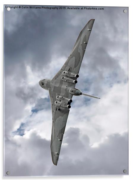  Pulling G - Vulcan - Valedation Display  Acrylic by Colin Williams Photography