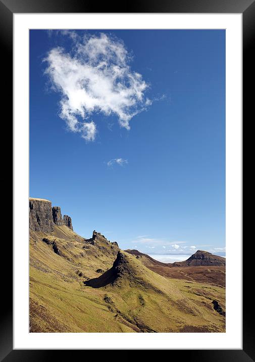  The Quiraing Framed Mounted Print by Grant Glendinning