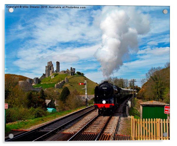  Britannia in Purbeck 4 Acrylic by Mike Streeter