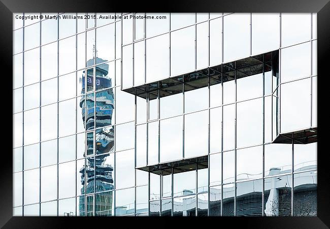 BT Tower, London Framed Print by Martyn Williams