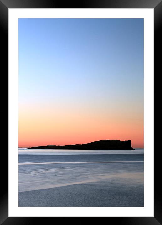 Staffin Island Sunset Framed Mounted Print by Grant Glendinning