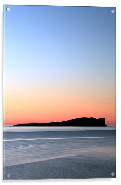  Staffin Island Sunset Acrylic by Grant Glendinning