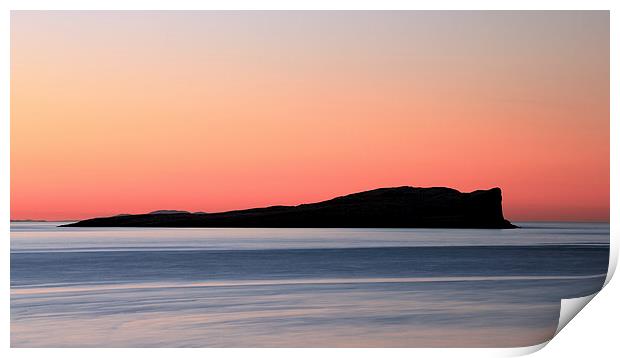 Staffin Island Sunset Print by Grant Glendinning