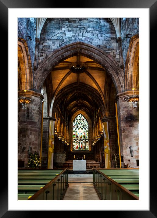  St. Giles Cathedral Framed Mounted Print by Svetlana Sewell