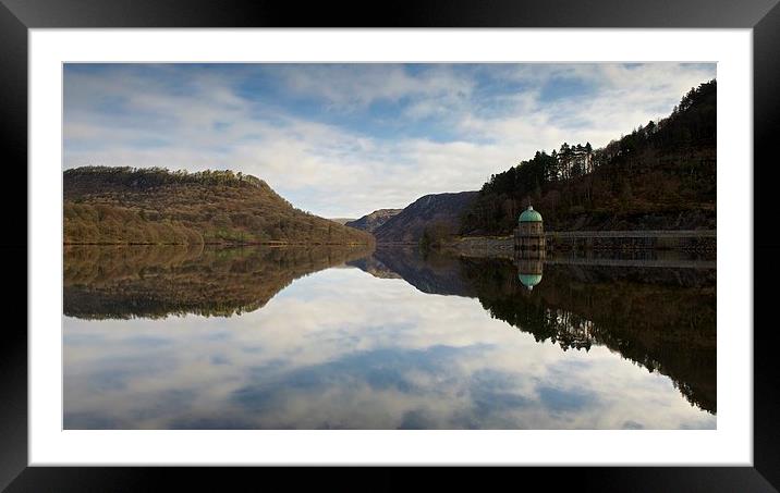  Reflections in the Elan Valley Framed Mounted Print by Stephen Taylor