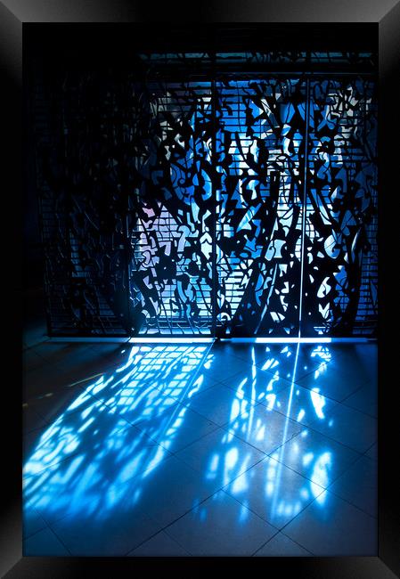  Blue Light Framed Print by Svetlana Sewell