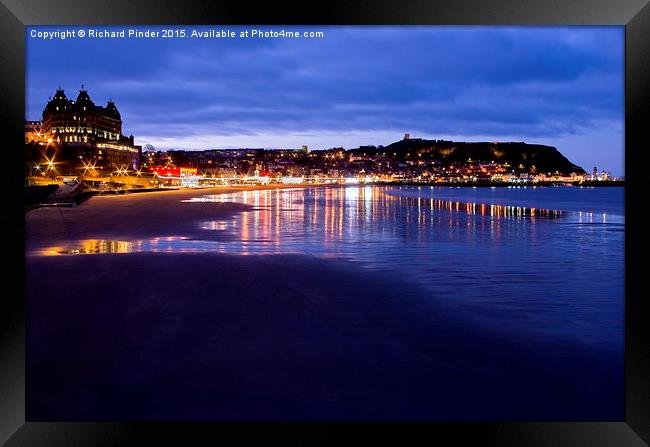 South Bay, Scarborough North Yorkshire Framed Print by Richard Pinder