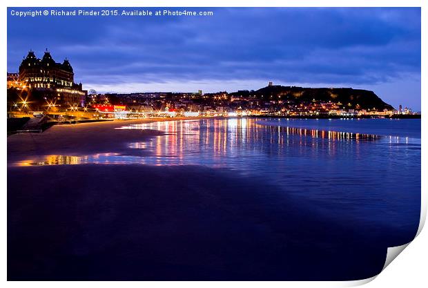 South Bay, Scarborough North Yorkshire Print by Richard Pinder