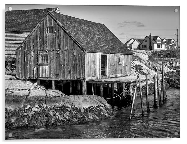 Peggys Cove, Nova Scotia, Canada Acrylic by Mark Llewellyn