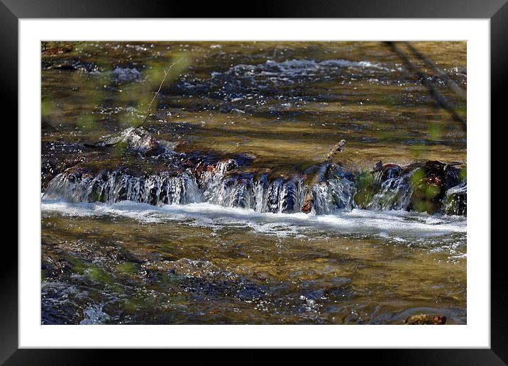 Steepness on the river near Rasinari Framed Mounted Print by Adrian Bud