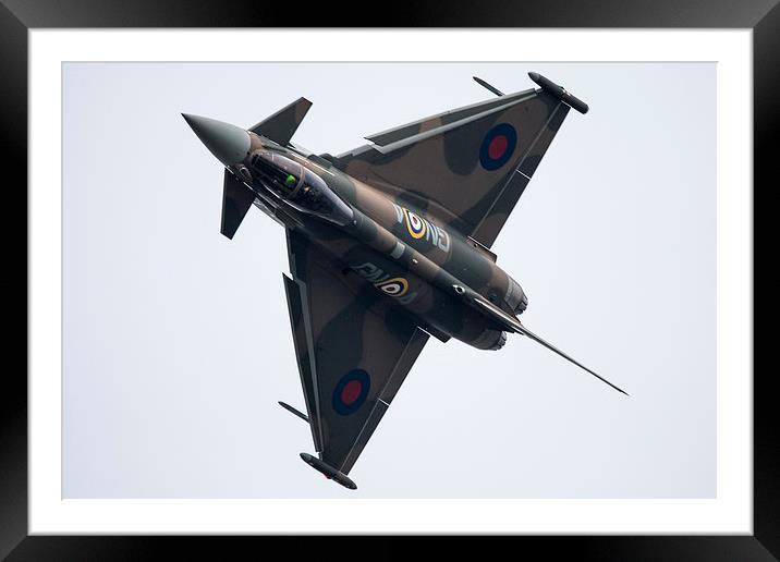 ZK349 Special Typhoon Framed Mounted Print by J Biggadike