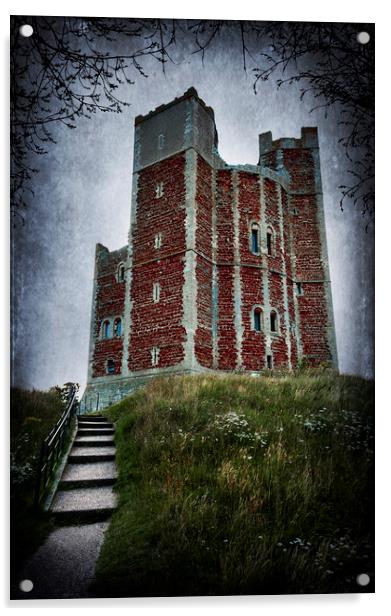  Orford Castle Acrylic by Svetlana Sewell