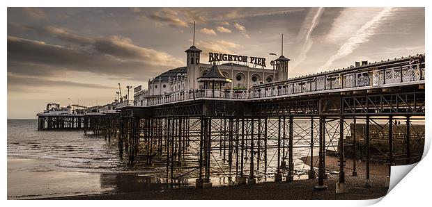 Brighton Palace Pier Panoramic Print by Simon West