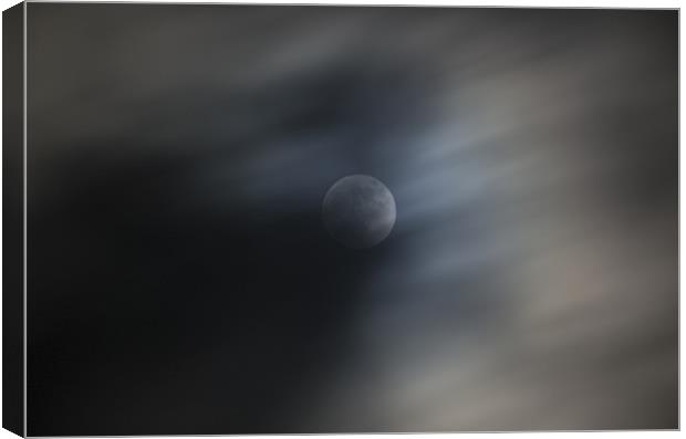Full Moon Canvas Print by David Moate