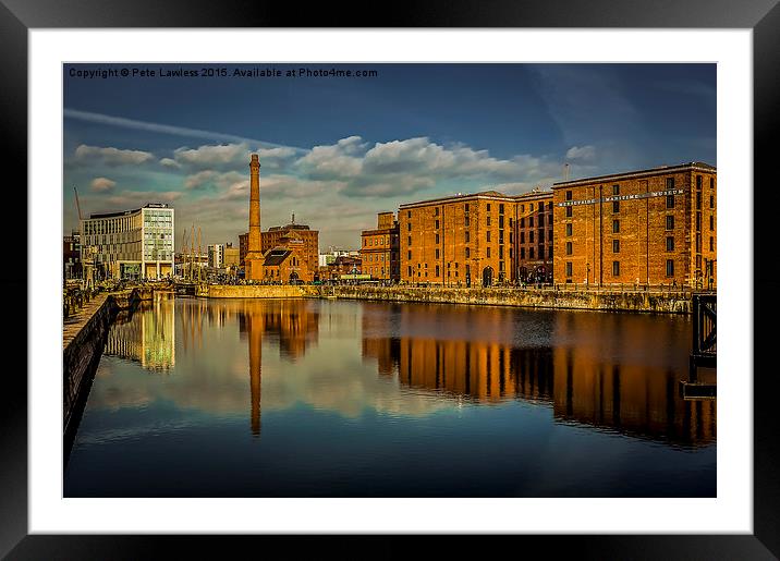 The Pumphouse Framed Mounted Print by Pete Lawless