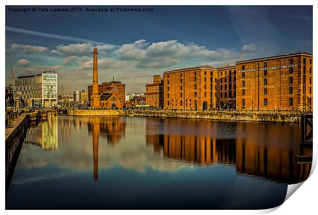 The Pumphouse Print by Pete Lawless