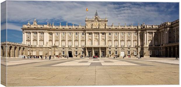  The Royal Palace Madrid Canvas Print by Stephen Taylor