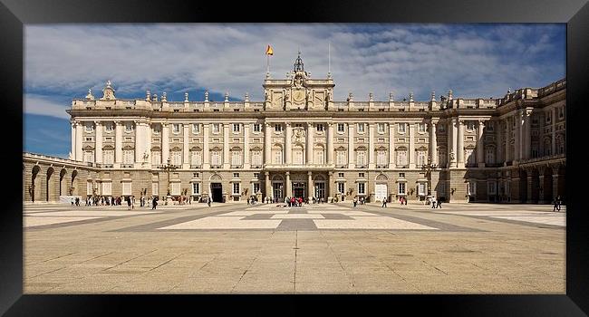  The Royal Palace Madrid Framed Print by Stephen Taylor
