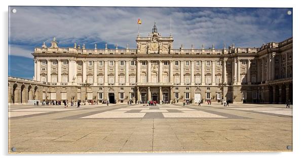  The Royal Palace Madrid Acrylic by Stephen Taylor
