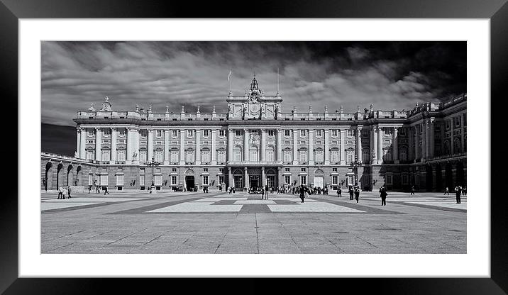  The Royal Palace Madrid Framed Mounted Print by Stephen Taylor