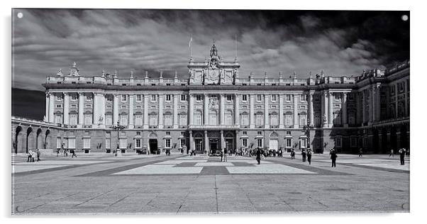  The Royal Palace Madrid Acrylic by Stephen Taylor