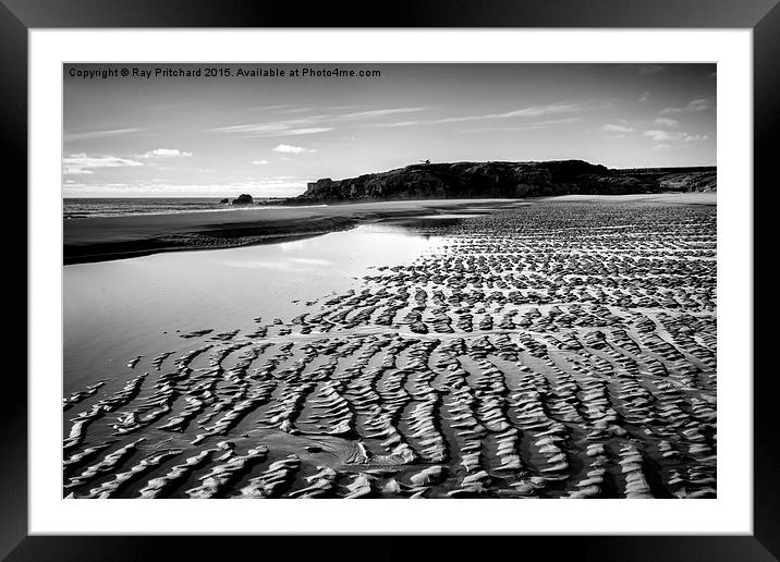  Sandhaven Beach Framed Mounted Print by Ray Pritchard