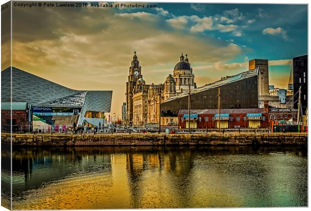  Liverpool Canvas Print by Pete Lawless
