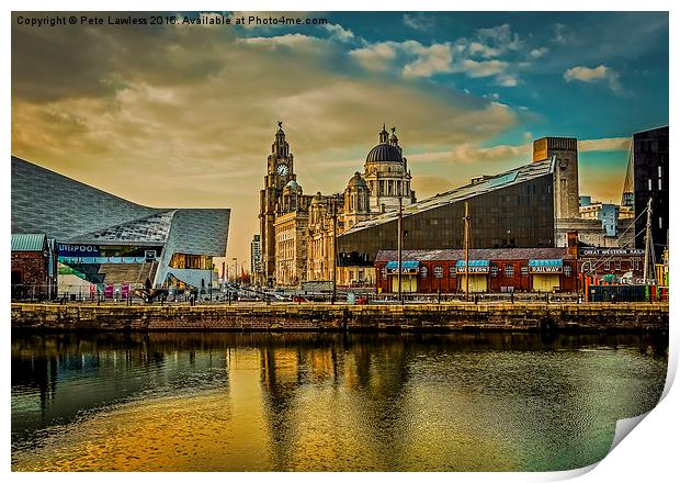  Liverpool Print by Pete Lawless