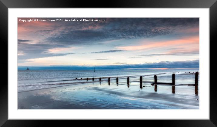 Soft Light Framed Mounted Print by Adrian Evans