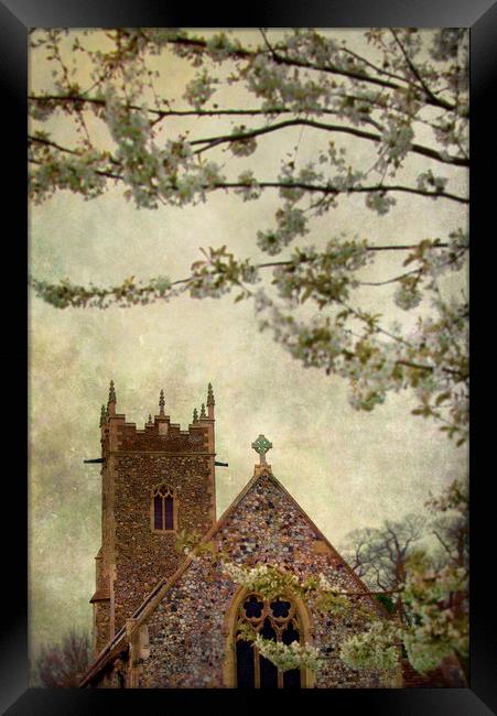  Mystery Church Framed Print by Svetlana Sewell