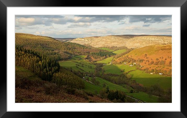  Horse Shoe North Wales Framed Mounted Print by Stephen Taylor