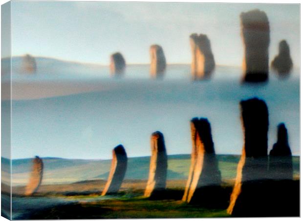  standing stones-orkney  Canvas Print by dale rys (LP)