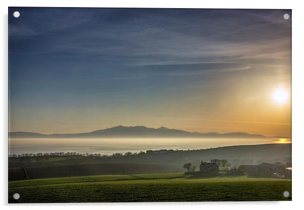  Misty Arran Acrylic by Sam Smith